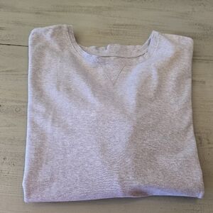 Terra & Sky Women's 3X Gray Sweatshirt, High/Low Hem